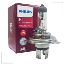 Lampada Farol Cbx 250 Twister Tornado 250 Bros 150 Philips Extra Duty H4 35w