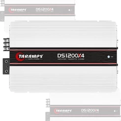 Modulo Amplificador Classe D Taramps DS 1200x4 -4 Canais de 300 Watts RMS/2 Ohms Multicanal Full