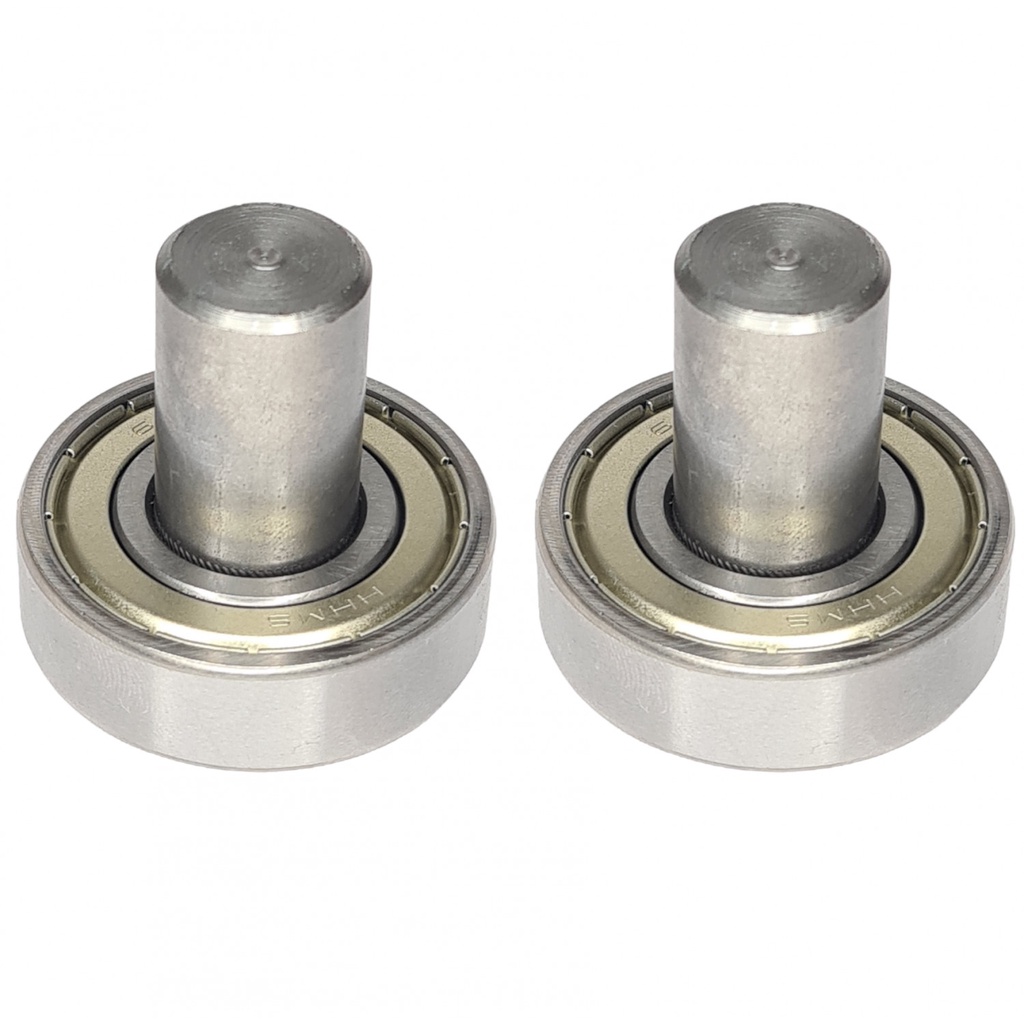 Kit 2 Roldanas Guia Superior 40mm Porta de Correr Pino 4cm em Oferta na Shopee