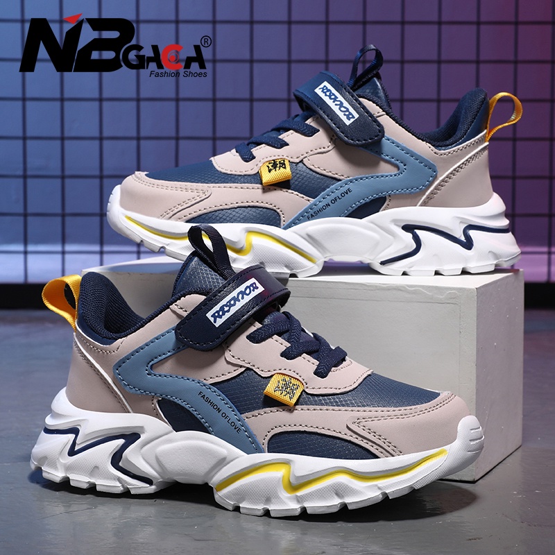 Children's leather shoes girls' sports shoes fashionable boys' comfortable sports shoes, c...