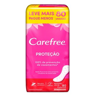 Protetor Diário Carefree Original Econômico Leve 80 Pague 60