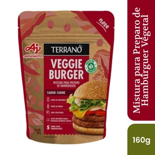 Terrano Veggie Burger Sabor Carne 160G
