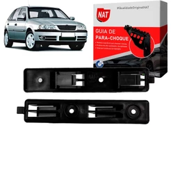 Par Suporte Parachoque Vw Gol G3 Ano 1999 Até 2005 Dianteiro