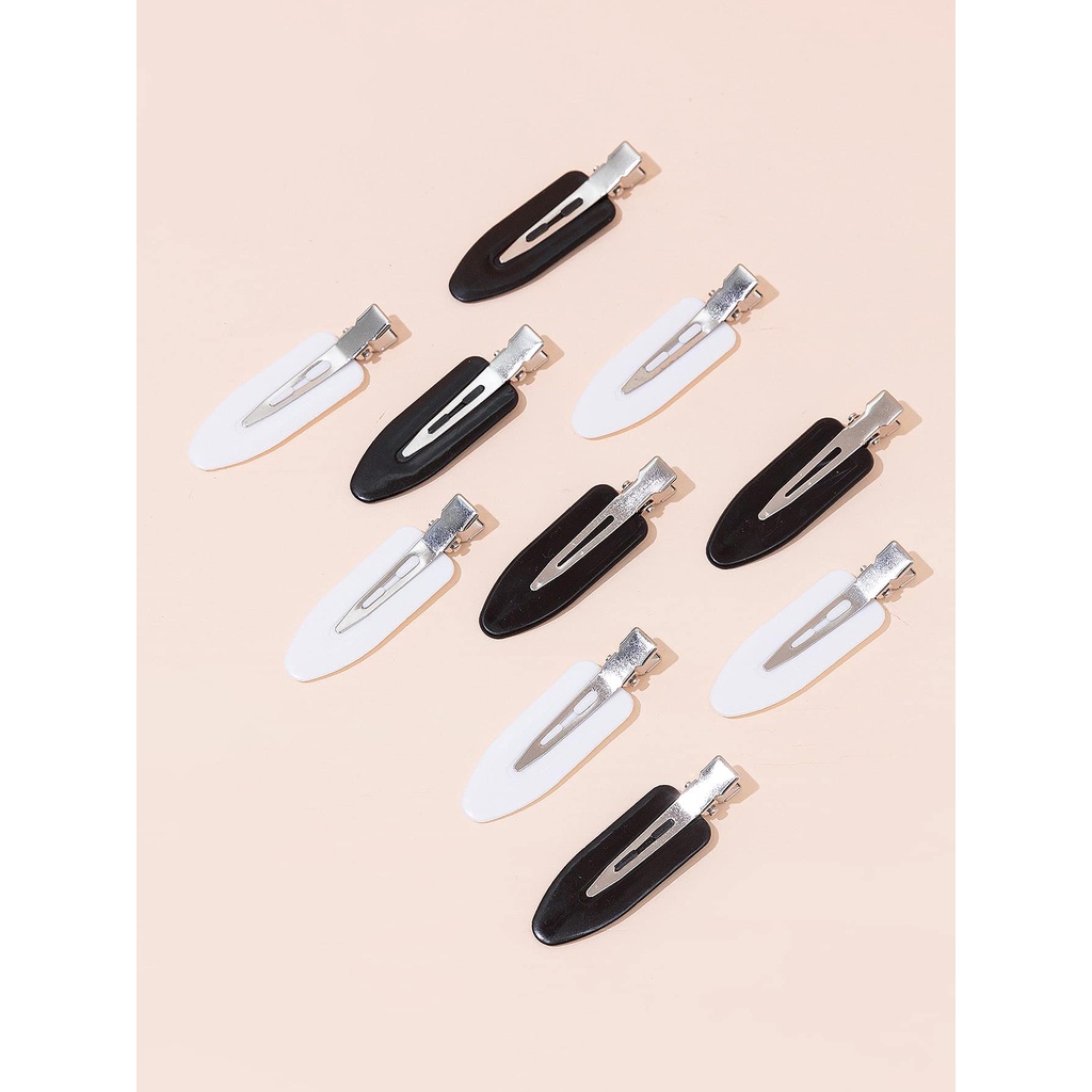 kit 12 Peças Grampo De Cabelo Bico De Pato Simples Sem Vinco Grampo De Cabelo Sem Curvatura Grampos De Cabelo Lisos Bico De Pato Presilha De Cabelo Para Estilo De Cabelo popula novidades