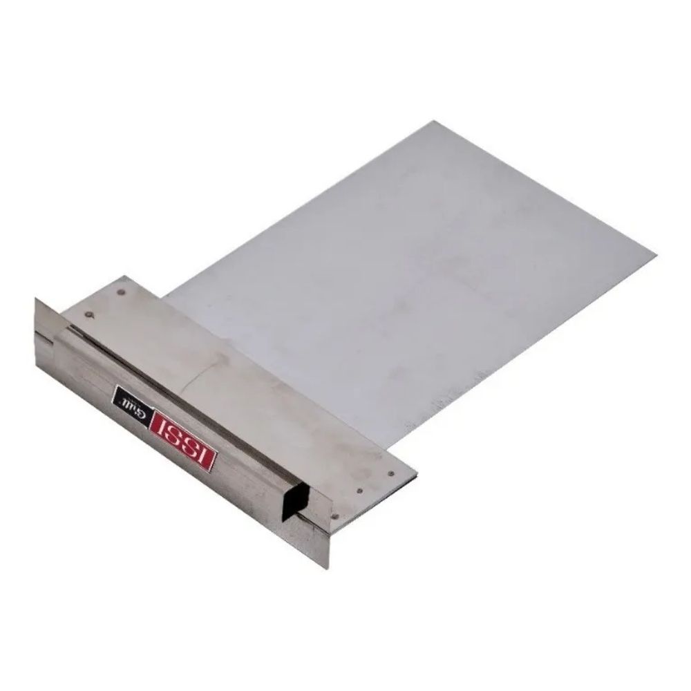 Registro Regulador Fumaça Chaminé Forno Fogão À Lenha Inox Qualidade Premium