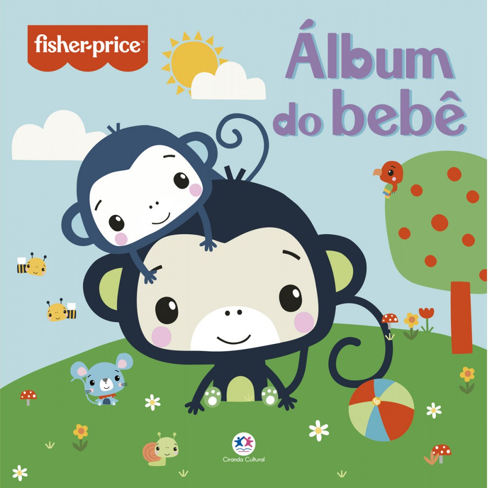 Livro Fisher-Price - Álbum do bebê em Oferta na Shopee