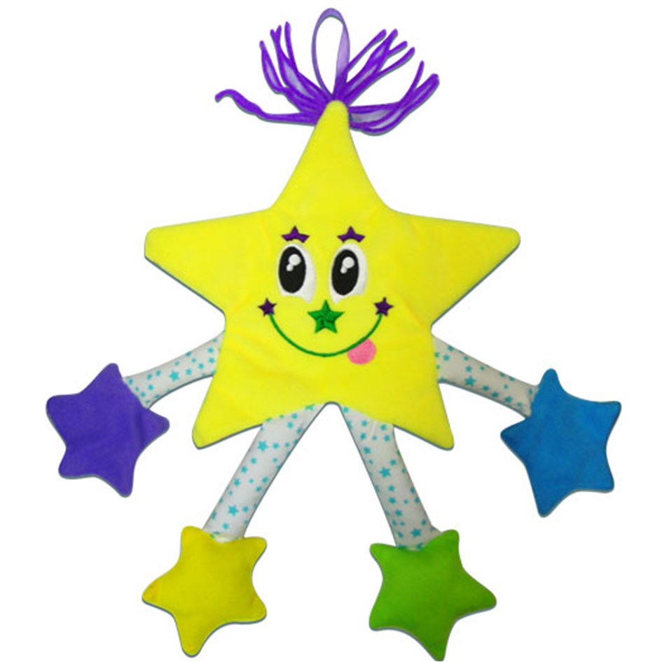 Livro De Pano Formas Divertidas - Estrela