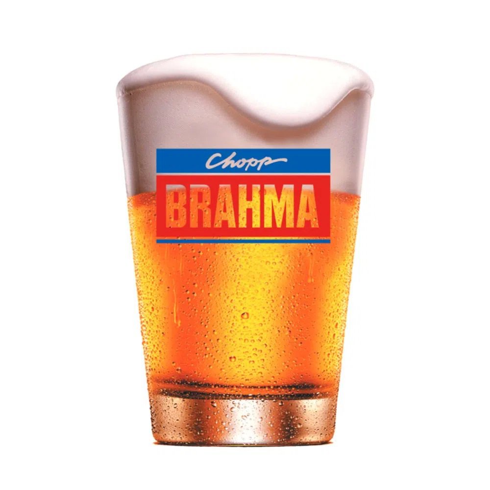 Copo De Chopp Brahma 350ml (caldereta) - Globalização