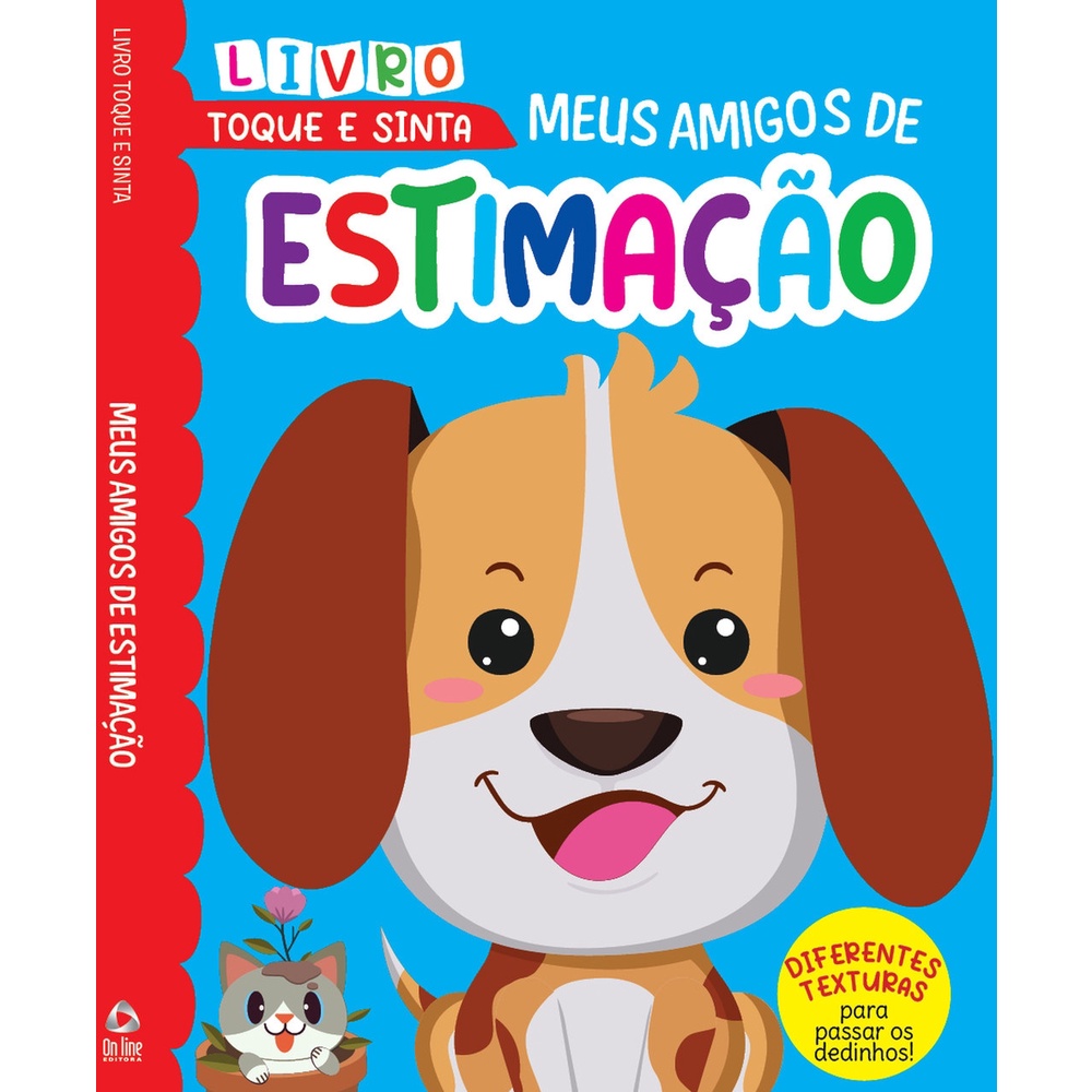 Toque e Sinta  Meus Amigos de Estimação em Oferta na Shopee