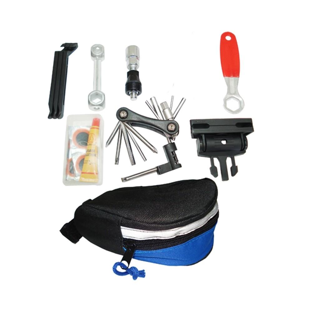 Ferramentas KL-9812A 8 Peças Com Bolsa Para Selim em Oferta na Shopee