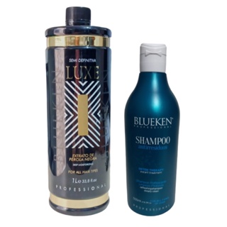 Progressiva luxe profissional 1litro + Shampoo antiresiduo 500ml