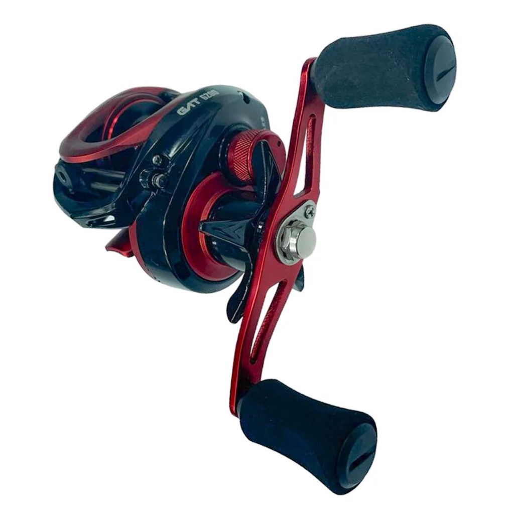 Carretilha Para Pesca Pescaria Kali Kunnan Spinit GAT6200 Rec 6.8:1 Perfil Baixo 6 Rol Esquerda