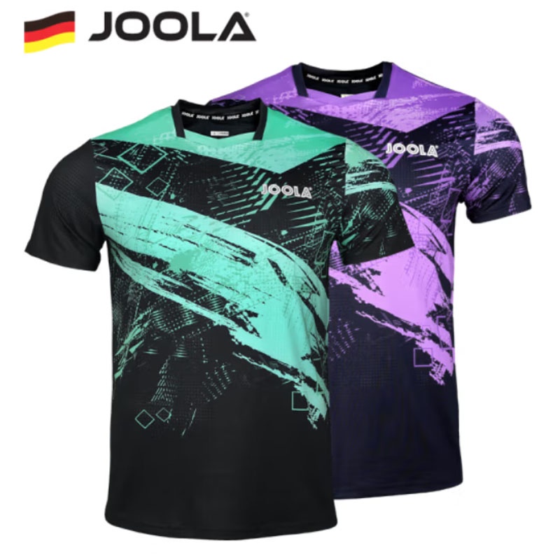 JOOLA Tênis De Mesa Jersey Camiseta Esportiva Confortável De Manga Curta Respirável Exterior/Interior Para/Badminton/Running