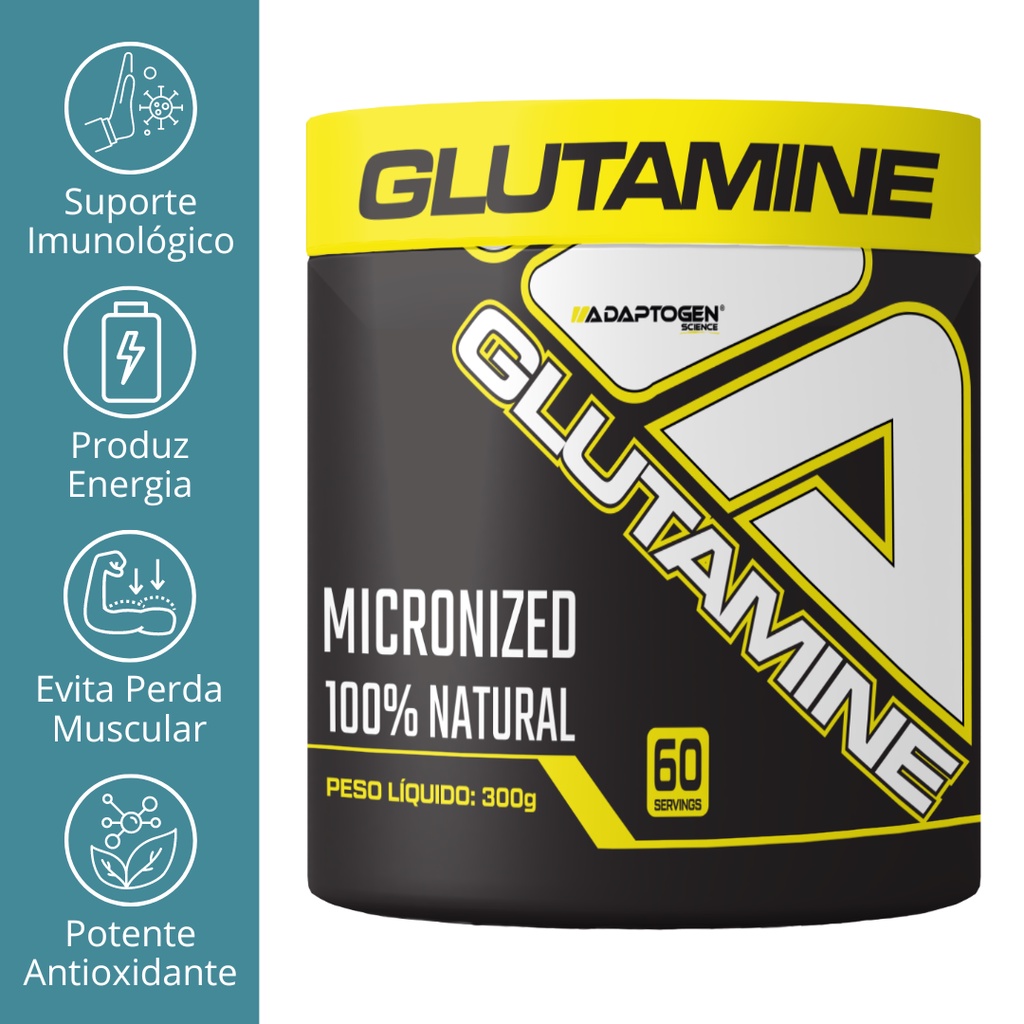 GLUTAMINA 300G - ADAPTOGEN