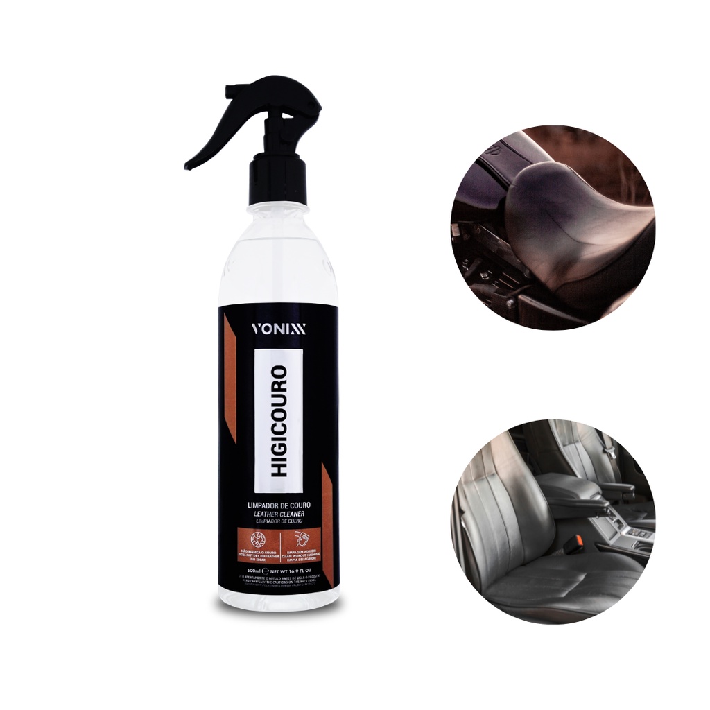 Higicouro Limpador De Couro  Vonixx  500ml Limpa E Higieniza - Spare Parts and Accessories for Vehicles