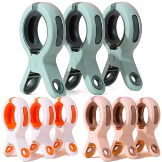Clipes De Toalha De Praia Grandes 3/1pc Plásticos Fortes À Prova De Vento Pendurar Quilt Reutilizáveis Não Deslizantes Fixos De Secagem