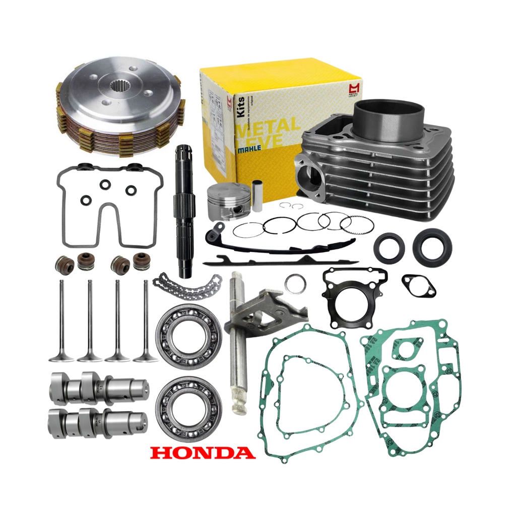 Kit Motor Cbx 250 Twister Rolamento Original Eixo Câmbio em Oferta na Shopee