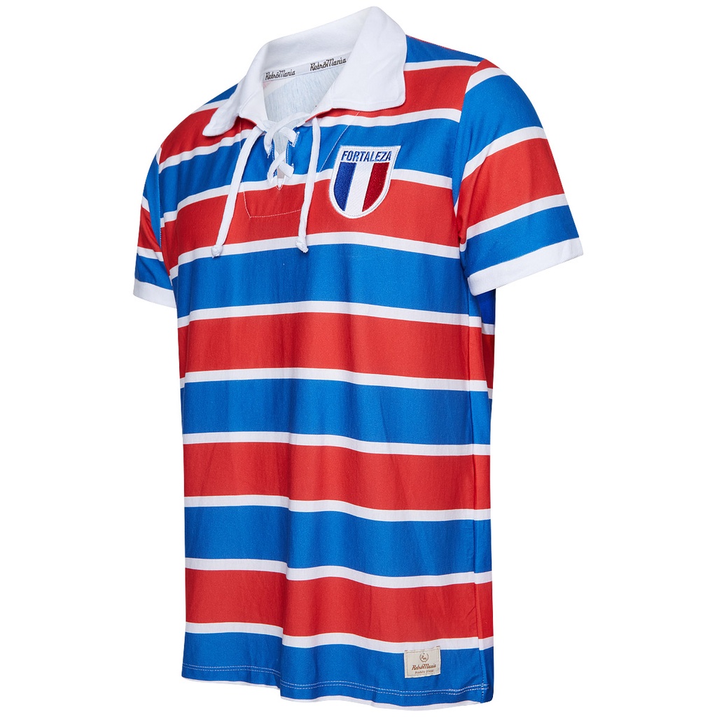 Camisa Retrô Fortaleza Cordinha Masculina Oficial