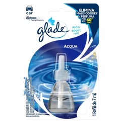 Odorizador Automativo Glade Automotivo Acqua Auto Sport 7ml Refil