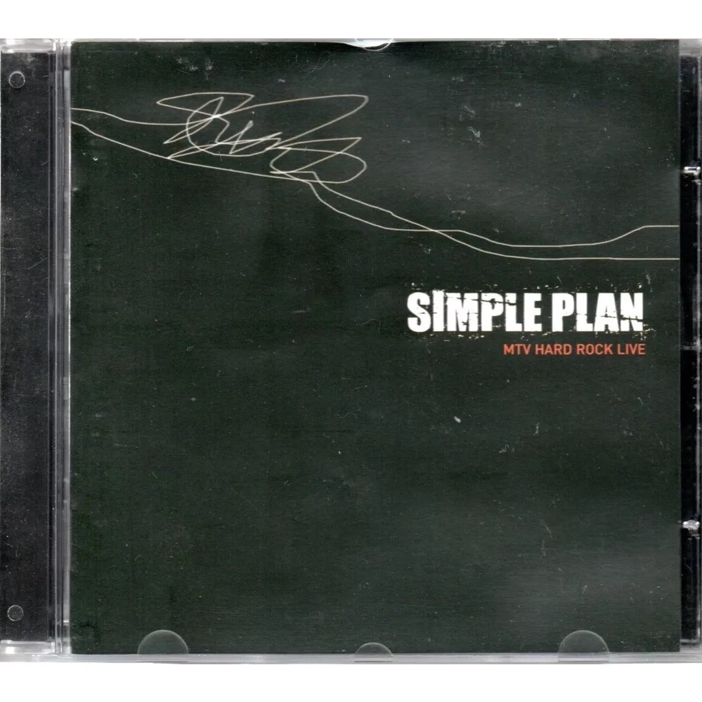 Cd Simple Plan Mtv Hard Rock Live Enhanced Cd
