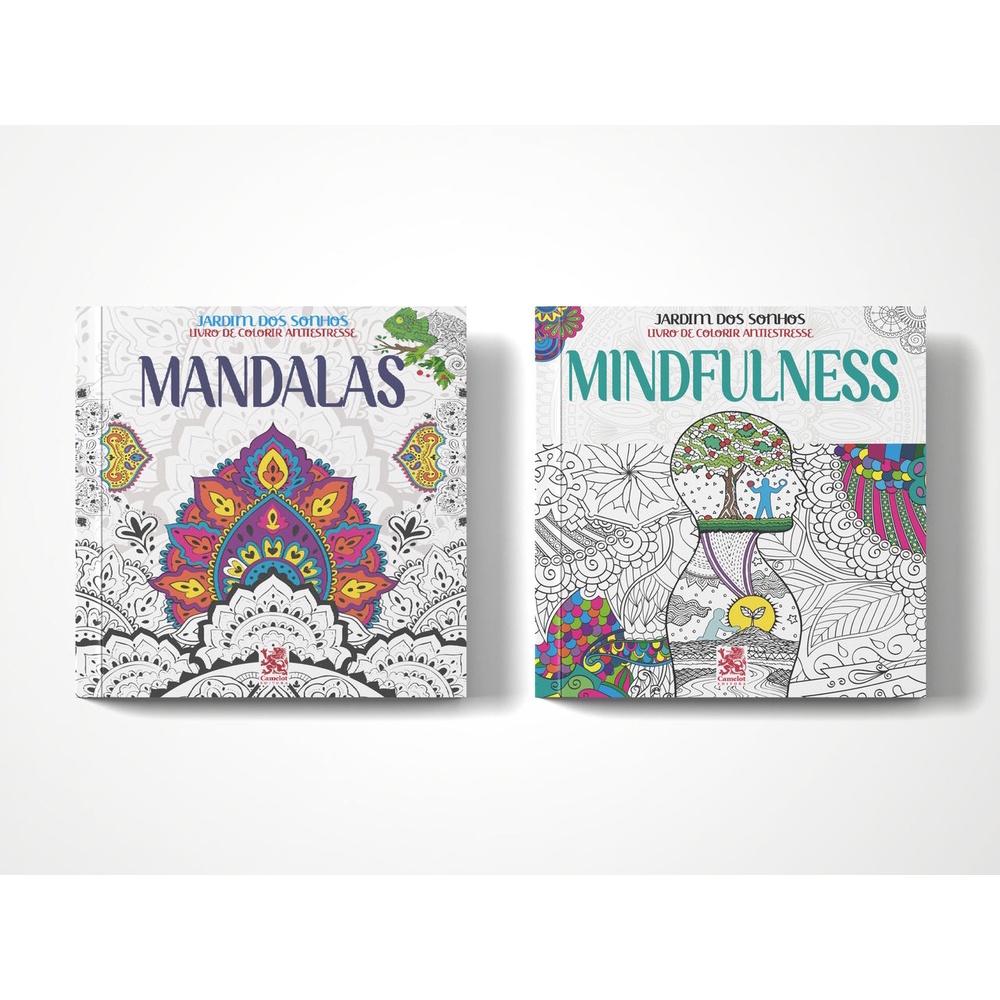 Coleção Jardim dos Sonhos | Kit com 2 Livros para Colorir