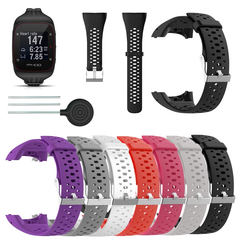Pulseira De Silicone Para Polar M400 M430 GPS Sports Smart Watch Replacement Watchband Com Ferramenta Strap Band