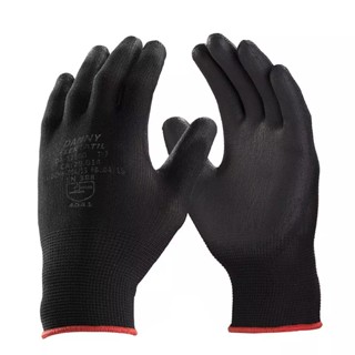 Kit 5 Pares Luva Protecao Flextactil Tricotada Nylon Danny