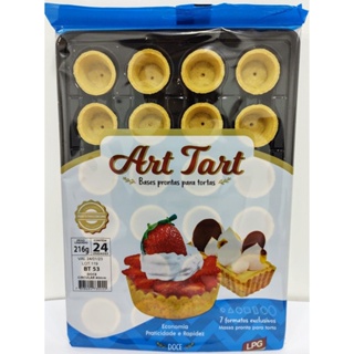 Art Tart Base Para Torta Doce Bt53 4cm Com 24 Unidades - Art Tart em Oferta na Shopee