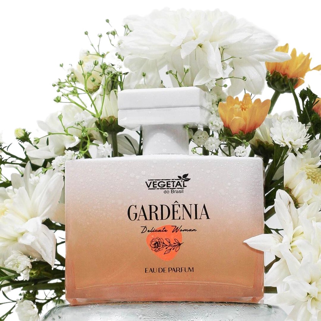 EAU DE PARFUM GARDENIA-100ML- VEGETAL DO BRASIL