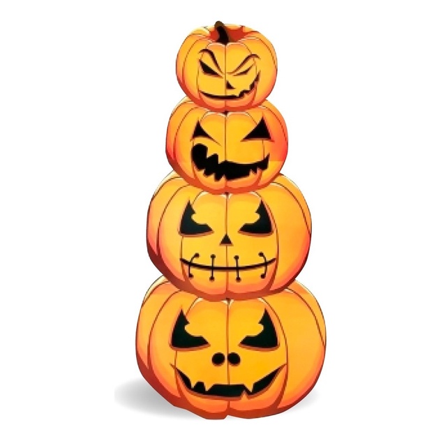 Totem Halloween Abobora 1,46 X 70cm