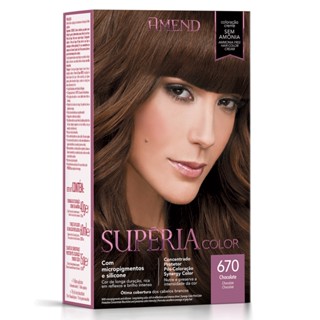 Coloração Sem Amônia 670 Chocolate Amend Supéria Color