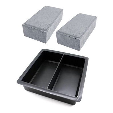 Forma Plástica Dupla Bloquete Tijolo Para Calçamento 20x10x6 em Oferta na Shopee