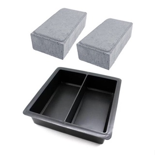 Forma Plástica Dupla Bloquete Tijolo Para Calçamento 20x10x6 em Oferta na Shopee