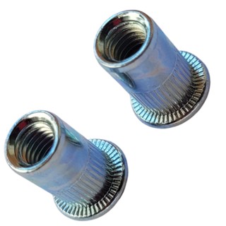Kit 100 peças  Rebite M5  Rosca Interna Com Aba Plana Popnut