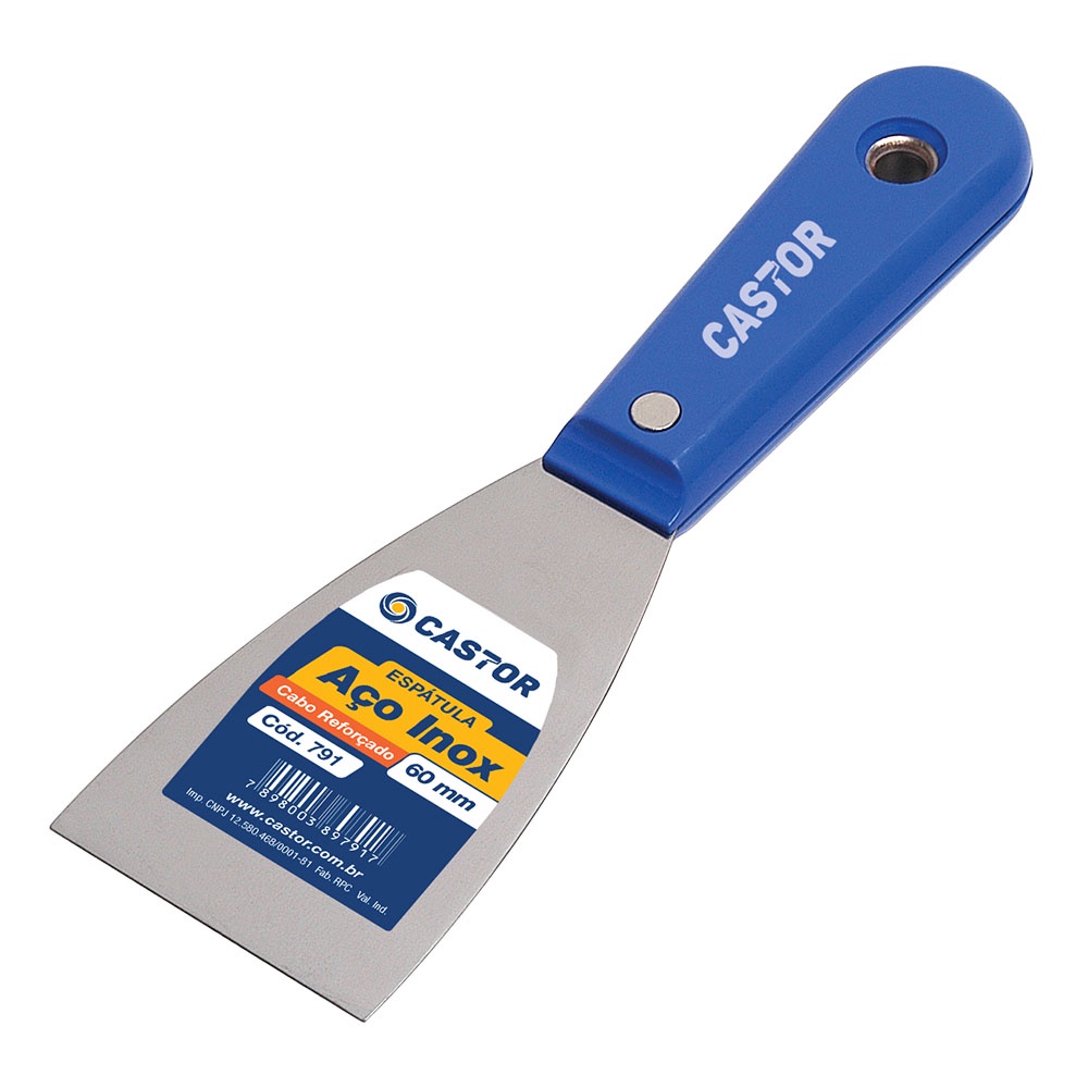 Espátula Multiuso de Aço Inox 60mm Série 790 - Castor - Home & Living