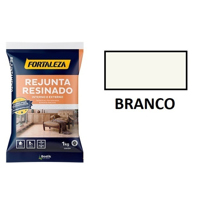 Rejunte Resinado P/ Porcelanato E Cerâmico 5kg - Várias Cores - Fortaleza