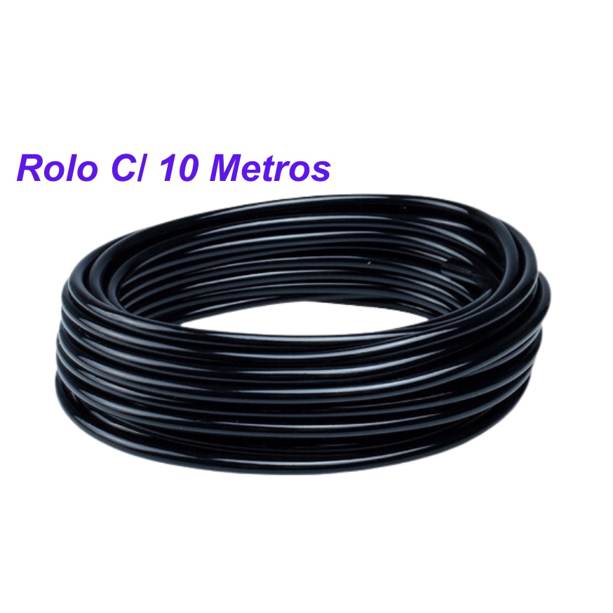 Microtubo Para Irrigação / Gotejamento 4x6mm - 10m