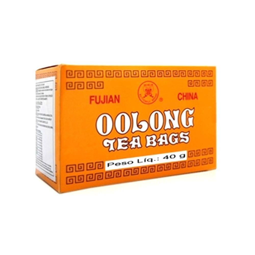 Chá Preto Oolong Chinês 20 Sachês 2g Fujian