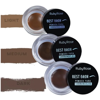 Best Brow Ruby Rose Pomada Para Sobrancelha - Hb 8400 em Oferta na Shopee