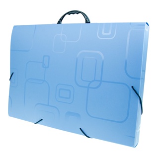 Maleta com alça Dellofine A3 azul 2151.C Dello em Oferta na Shopee