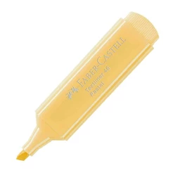 Pincel marca texto Textliner 46 Amarelo pastel MT/1546AM Faber-Castell