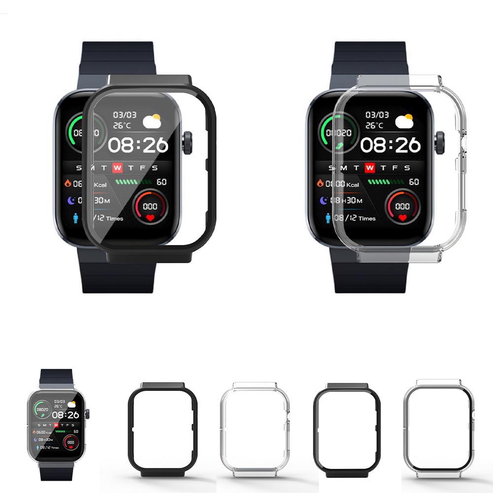 Capa Rígida De Proteção De Relógio Para Mibro T1 Anti-Queda Riscos PC Acessórios Protetora De Smartwatch Inteligente Reposição
