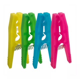 Kit 24 Pregador Prendedor de Roupa Grande Reforçado Colorido