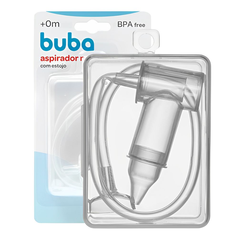 Aspirador Nasal Com Estojo para Bebê 7551 - Buba