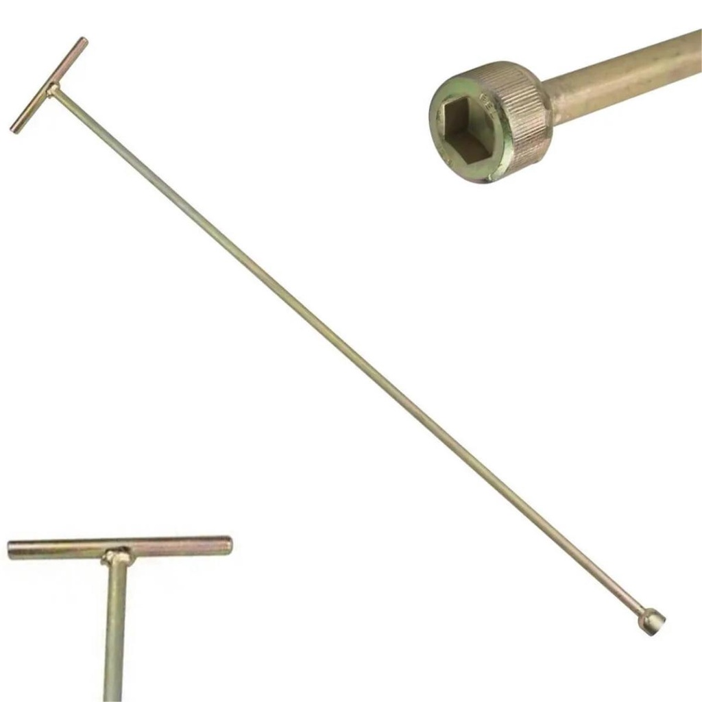 Chave Longa T 10mm 62cm Para Agitadores  922344