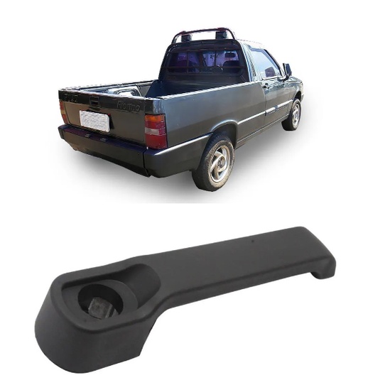 Maçaneta Externa Baú Fiorino 1996 97 98 99 Á 2003 Sem Chave