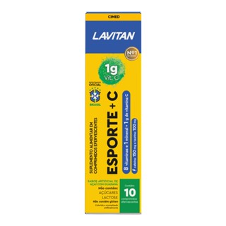 Multivitamínico Lavitan Esporte+C Copa 10 Comprimidos