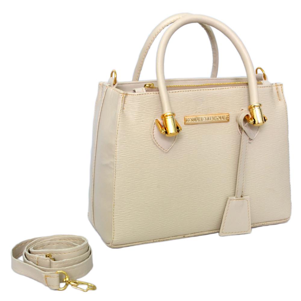 Bolsa Feminina Tote de Mão Transversal Zíper Dia a Dia