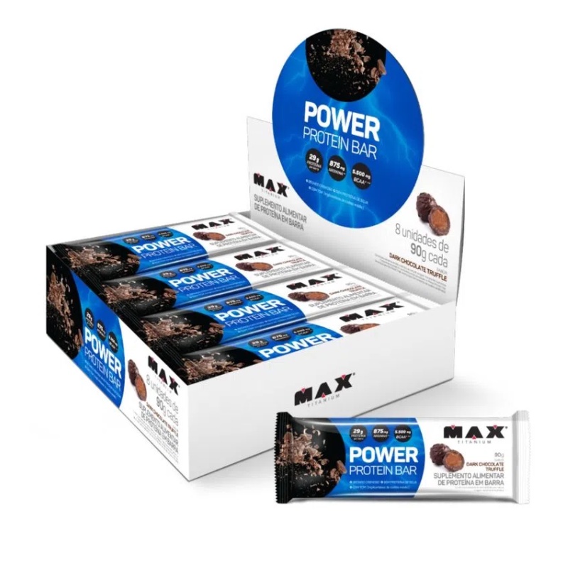 Power Protein Bar 90g Display c/8 - Max Titanium