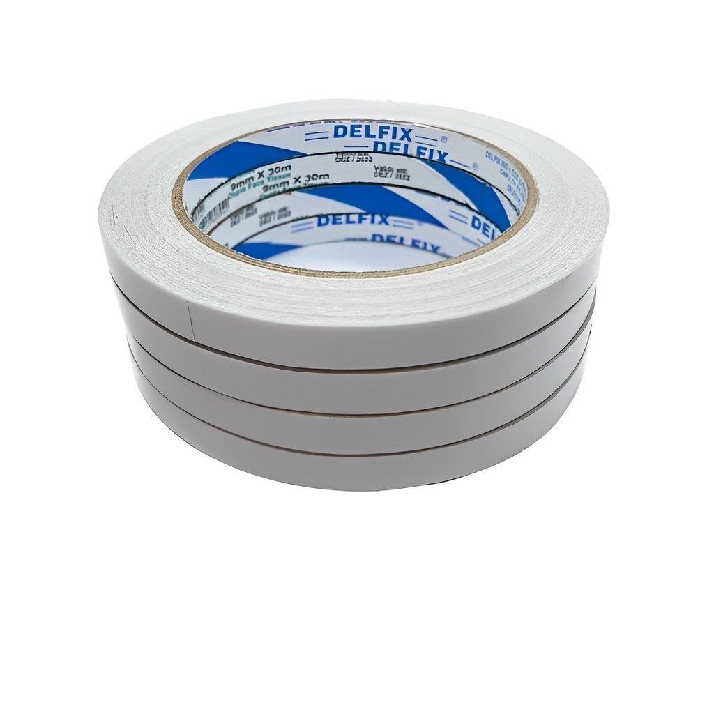 Fita Adesiva Dupla face Delfix para Artesanato - 10metros